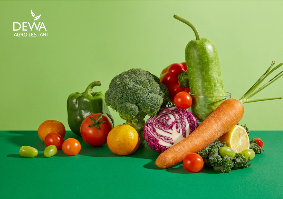 Perbedaan sayur organik dan non organik